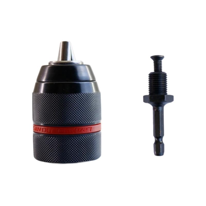 High Strength Ratchet Lock Chucks Adapter Kit Compatible for Electric Drill And Wrenches For MultiMaterial Applications