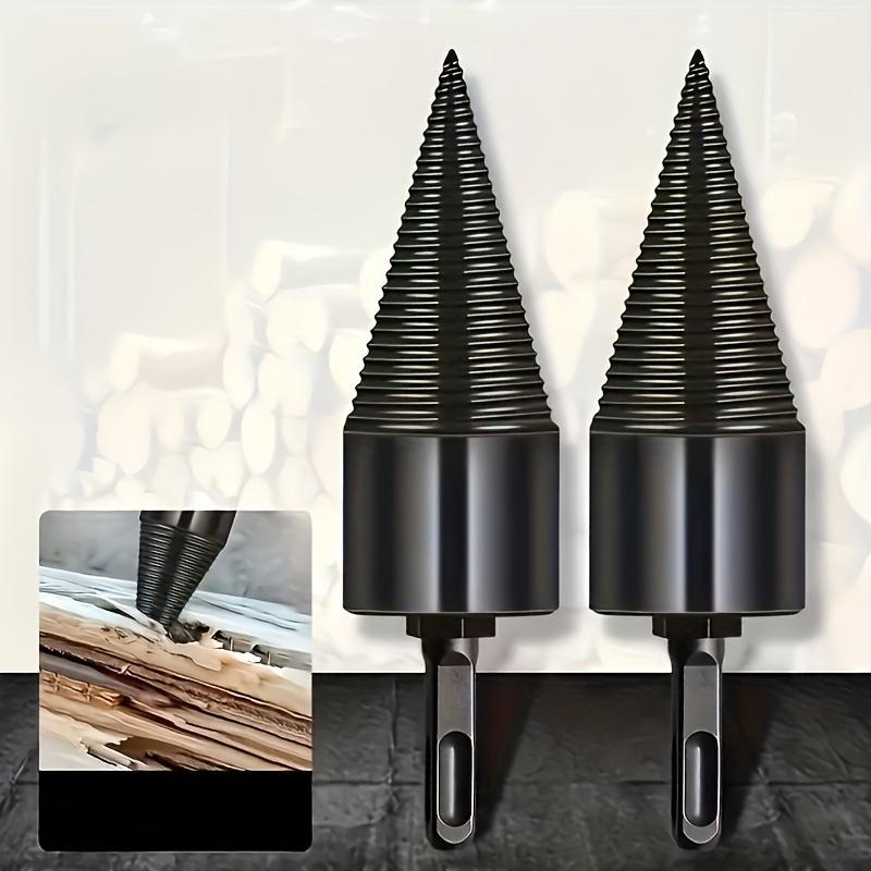 Wood Block Separation Drill Bits Made of Metal, Includes A Wood Block Separation Drill Bit Set with One Drill Bit and Three Matching Screws.