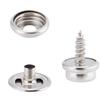 10-15mm Stainless Steel Snap Button: Large White Buckle for Tent, Yacht, and Canvas