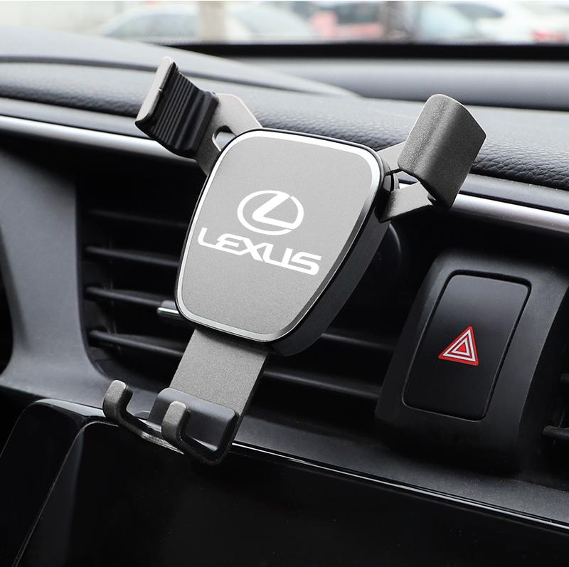 1Pcs Car Phone Holder Gravity Sensing Air Vent Stand Accessories For Lexus CT ES GS NX IS250 CT200h IS300h ES300h ERX400h NX300hJE2