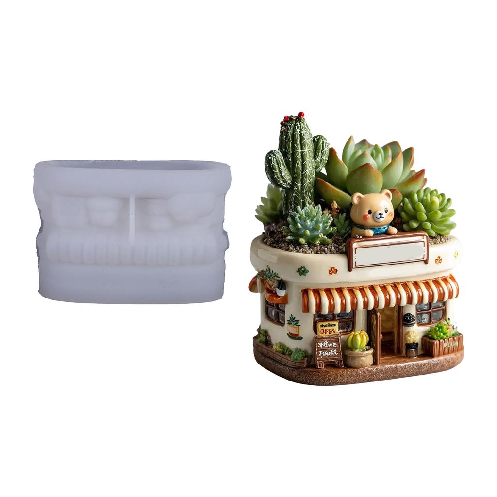 Multi Purpose Silicone Craft Mold For Homemade Resin Jewelry And Decorative Planter