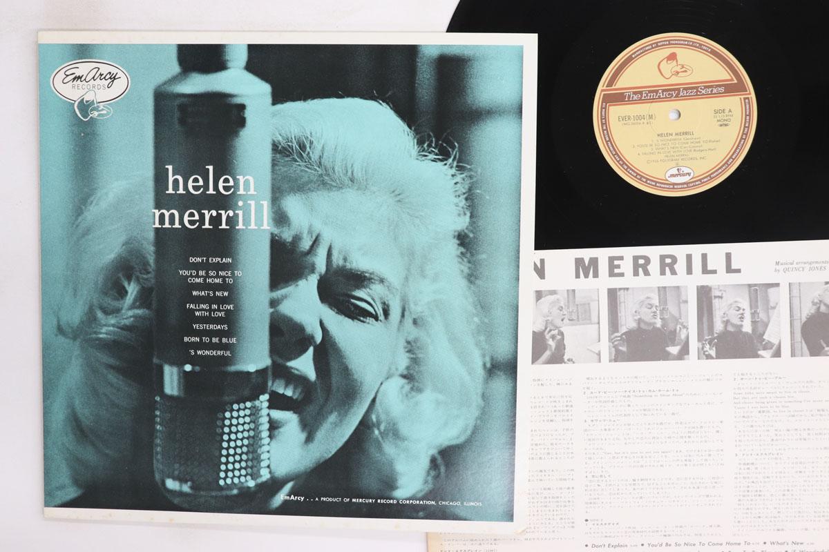 Виниловая пластинка HELEN MERRILL Helen Merrill EVER1004 EMARCY Япония Джаз Б/у