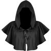 Popular Halloween Monk Grim Reaper Cloak with Hood - Adult Medieval Costume