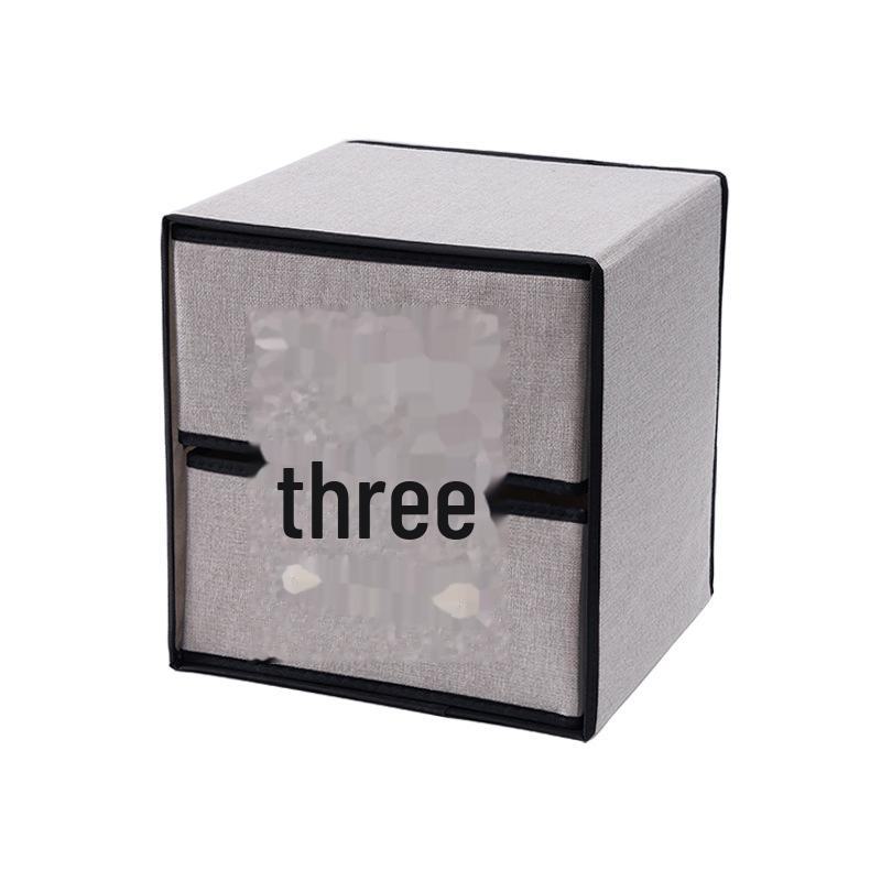 Washable Fabric Drawer-Style Storage Box for Bras and Underwear