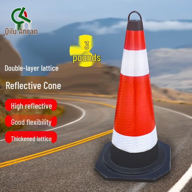 Qilu Anran Rubber Reflective Traffic Cone