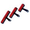 10cm Red Rubber Roller Brush Absorb Paint Reduce Drips Safe Durable Long Time Use Ideal for Scrapbooking Mixed Media Art
