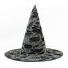 Light-Up Spiderweb Witch Hat Halloween Decoration