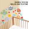 Baby Stroller Arch Toys Crib Mobile Music Rotating Bouncers Toys Fine Motor Skills Sensory Development Arch Baby Car Seat Toys
