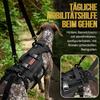 1PCS Outdoor Dog Vest Dogs Harness Tactical Train Coat Medium Large Dogs Vests Chest Strap Bungee Leash Lead Training Running