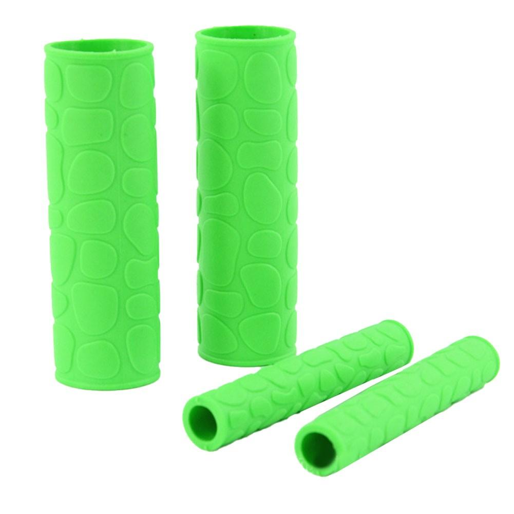 

Мягкие резиновые мотоциклетные ручки, чехлы на руль, набор из 4 штук для легкой установки green