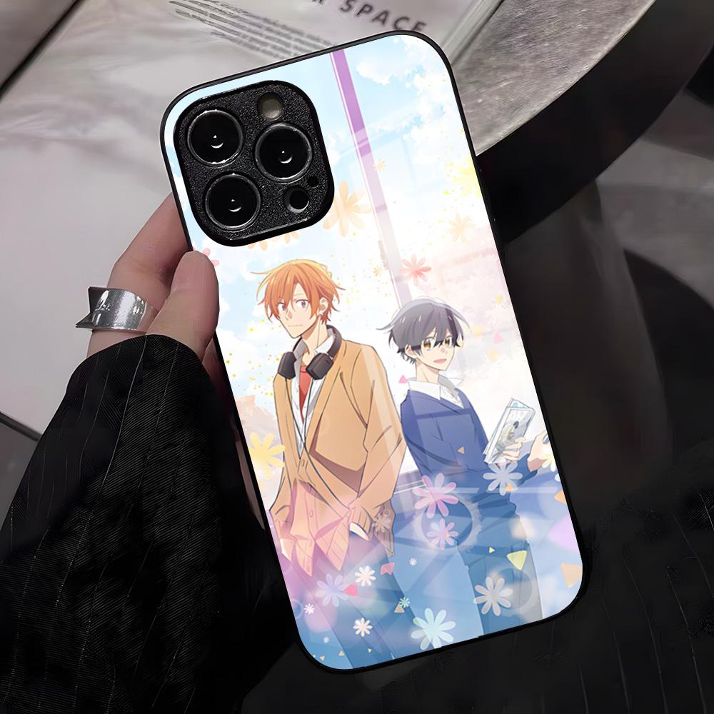 Sasaki And Miyano Anime Phone Case For IPhone 17 Pro Max 16 15 14 Pro Max 13 11 X Xs Xr 8 7Plus Glass Cover