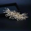 Korean-Japanese Bridal Hair Comb with Faux Pearls – Elegant Wedding & Performance Accessory
