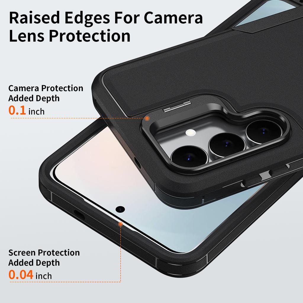 Accessories Stand Case for Samsung Galaxy S26 Ultra S25 FE S24 S26 Plus A57 5G A56 A16 A26 A36 A17 A37 Cell Phone Cover