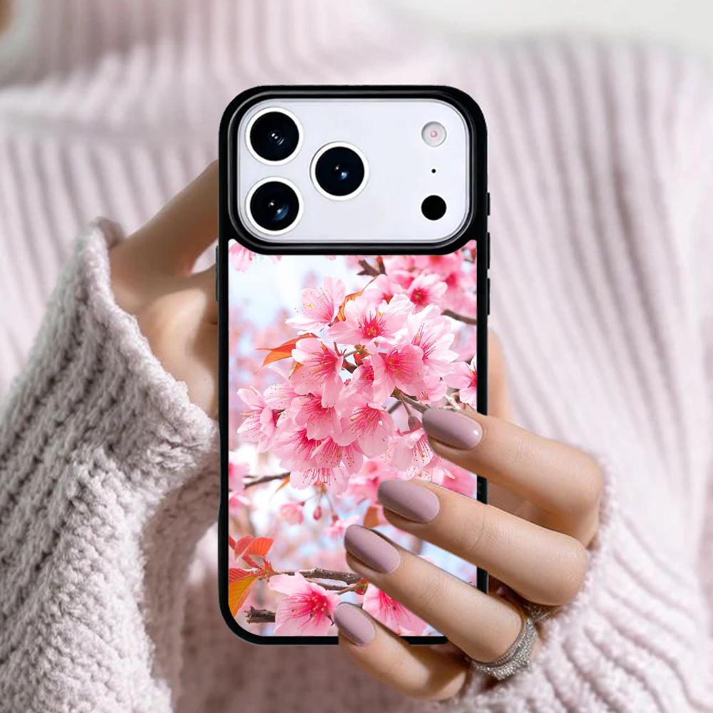 Kirschblüte Sakura Handyhülle Für Apple iPhone 17 Air 16E 15 14 Plus 13 12 11 Pro Max Mini Funda Cover