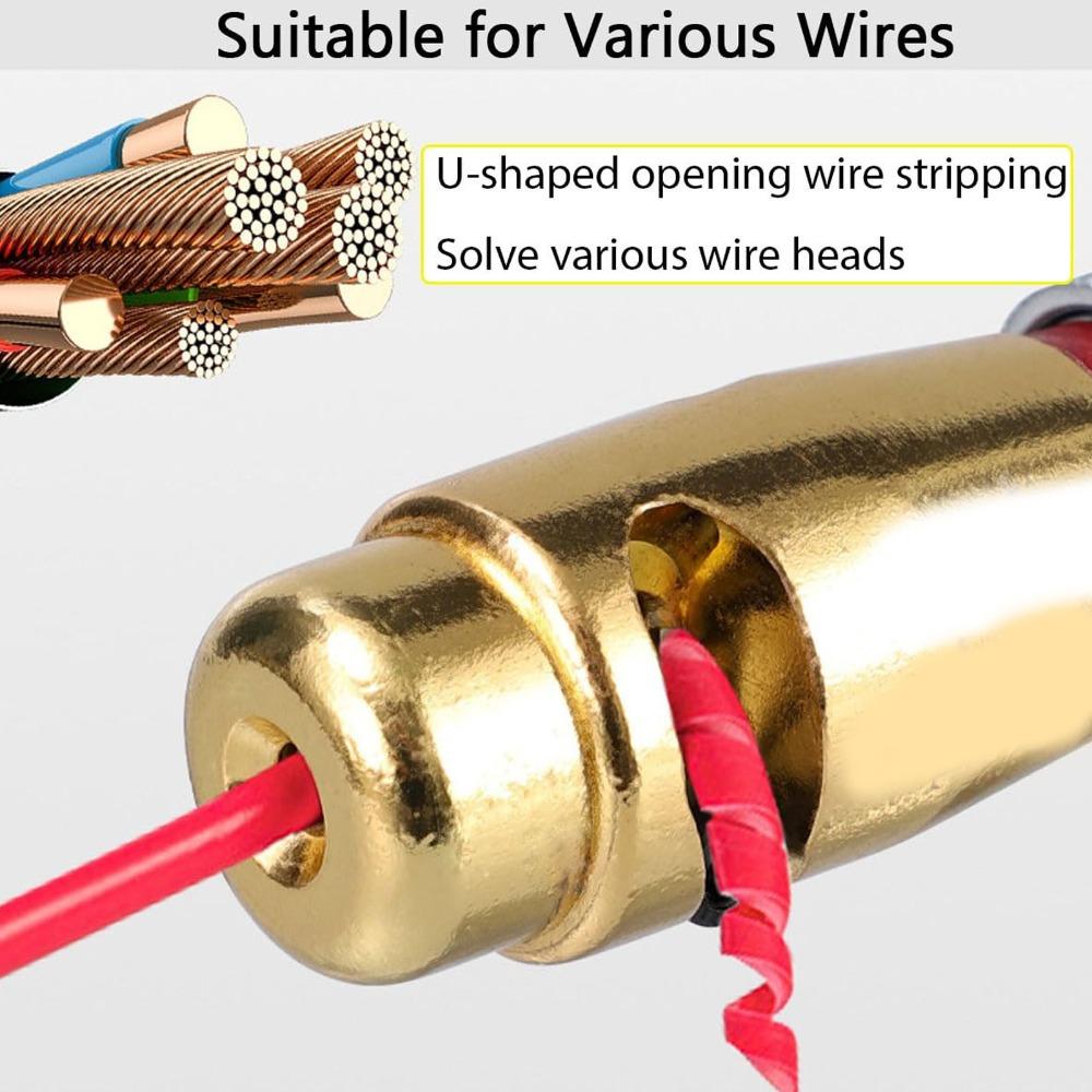 Adjustable Wire Twisting Tool Steel Drill Wire Stripper Wire Stripping Tool Power Drill