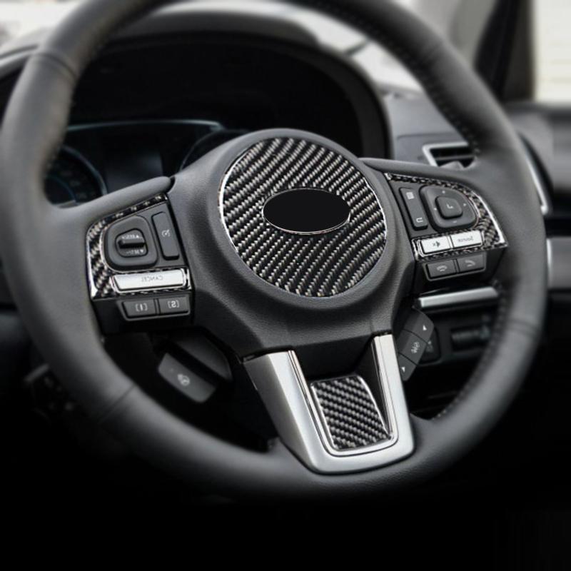 

Для Subaru Forester 2016 2017 2018 кнопка переключения рулевого колеса из углеродного волокна