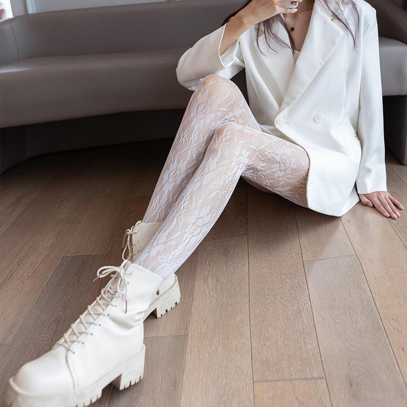 Spring & Summer Sexy Lolita Lace Fishnet Pantyhose for Women