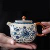 Light Luxury Ceramic Tea Set with Chinese Style Gift Box