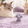 Plush Cat Toys Durable Halloween Pumpkin Catnip Toy for Cats, Bat Ghost Spider Kicker with Long Lasting Bell, Chewing Play Kittens, Stress Relief