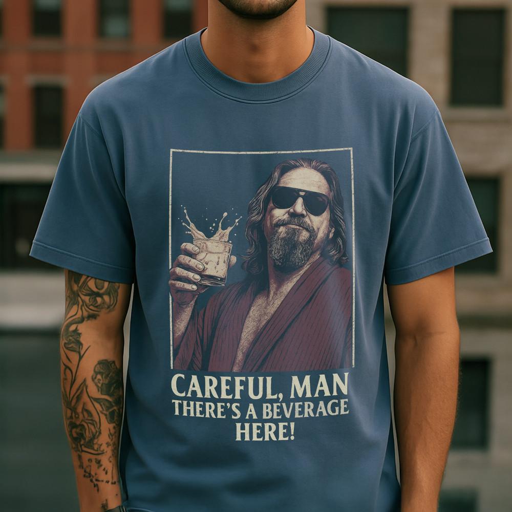 Vintage Big Lebowski TShirt The Dude Jeff Bridges Funny Movie Tee Unisex Unisex T-Shirt XL