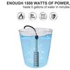 2500W Heating Immersion Heater Boiler 220V Rapid Heating Rod Hot Water Pool Heater  Water Heating