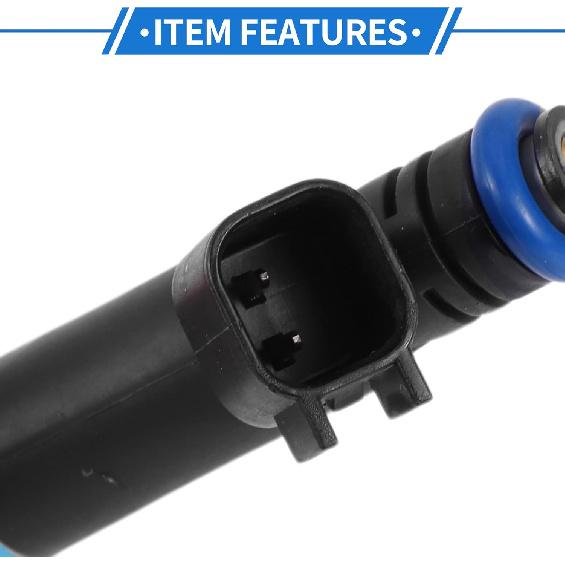 1 Pcs No.04861238AC/800-1485N/FJ478 Fuel Injector for Dodge Grand Caravan 3.8 2001-2007 Car Engine Flow Match Fuel Nozzle
