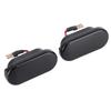 2Pcs LED Side Marker Lights Fender Turn Indicator Lamp Car Modification Smoked