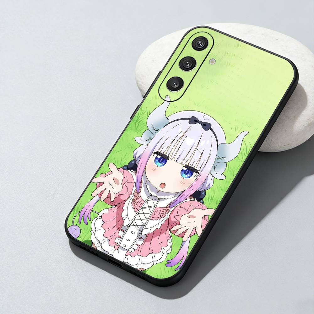 

D-Dragon M-Maid K-Kanna K-Kamui Phone Case For Samsung Galaxy A73,A72,A71,A70,A52,A51 Others Soft Black Cover Samsung a32 5g