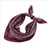 Women's Premium Versatile Small Square Scarf: Unique Paisley Design Head Cover & Neck Scarf