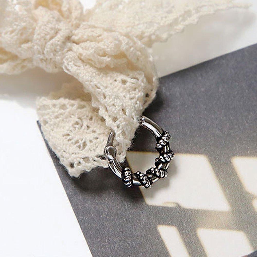 [1+1] Surgical Piercing Snake Ring (Single Sold)