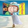 1pc Curious George (6) Beach Towel, Comfortable and Thick, and Swimming/Bath/Picnic/Camping Towel, Suitable for Seaside Beaches