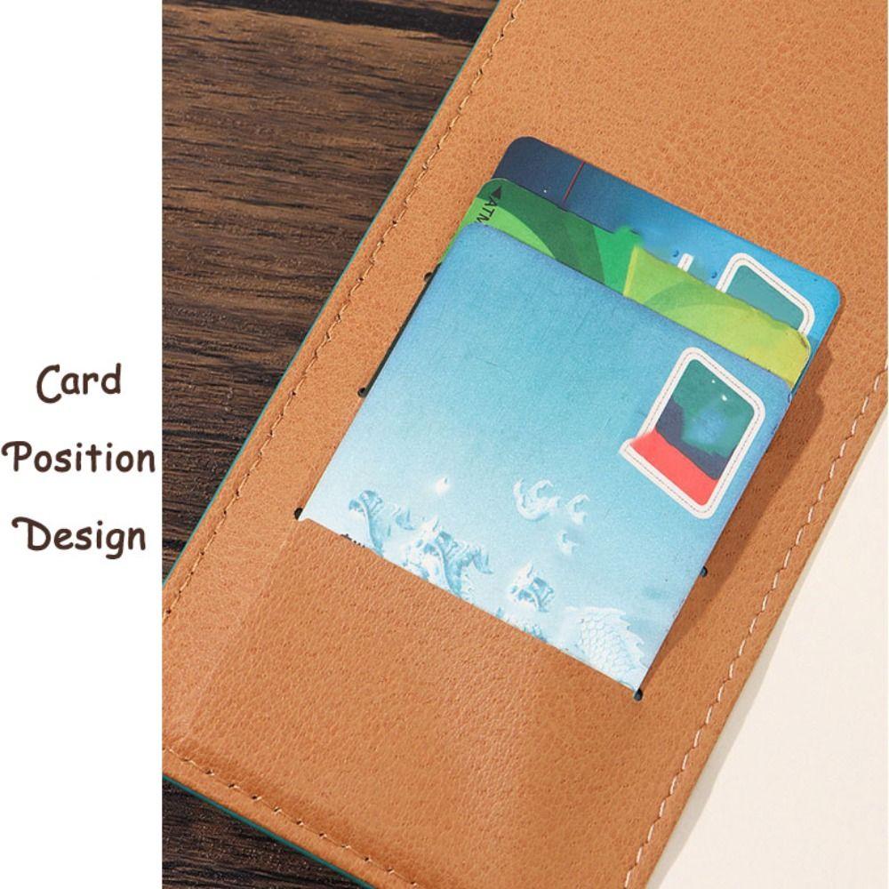 Flower Cover Journal Notebook With Lock PU Leather Personal Notebook Diary Writing Pads  Gift