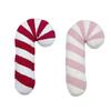 Christmas Candy Cane Pillows Plush Adorable Animal Shaped Toy Soft And Cuddly 45cm