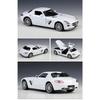Welly 1/24 Mercedes Benz SLS AMG Alloy Sports Model Diecasts Metal Racing Car Vehicles Model Simulation Collection Kids Toy Gift