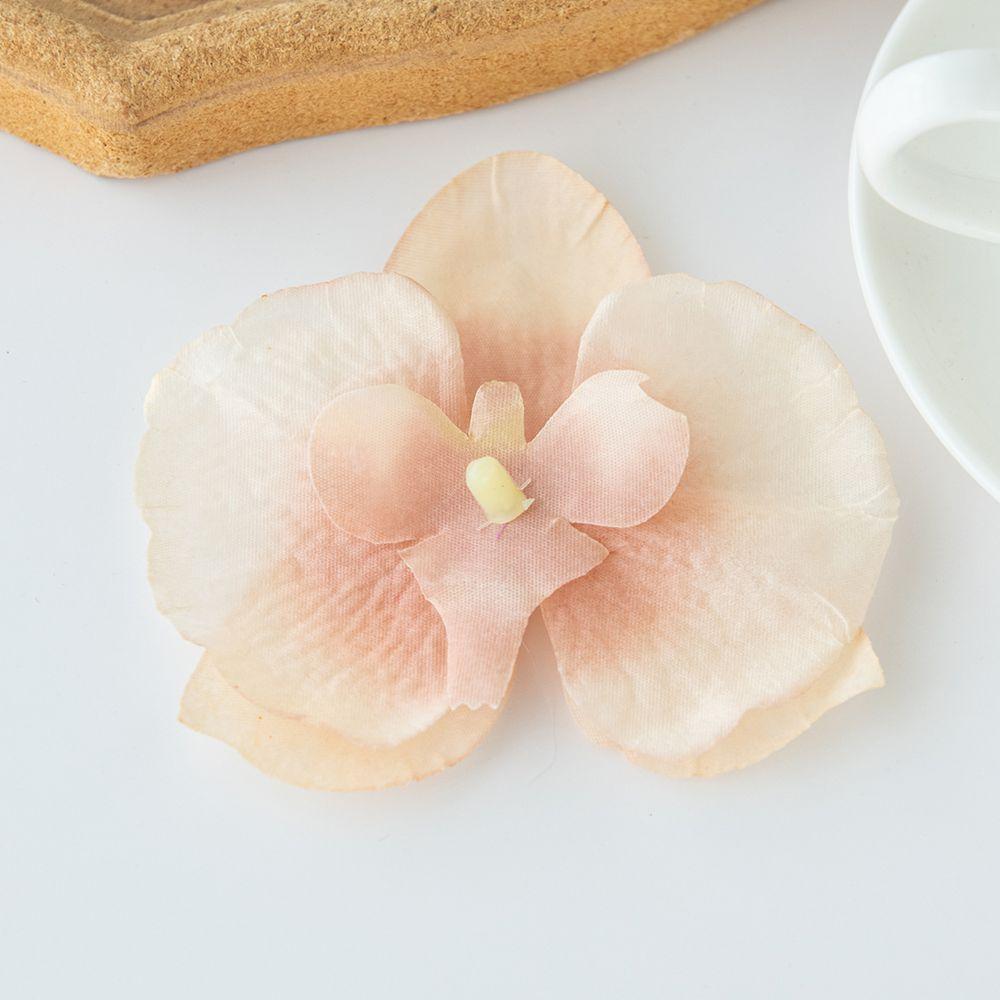 5/10pcs Silk Artificial Simulation Flower Moth Orchid Home Vase Outdoor Garden Wedding Decor DIY Gift Christmas Wreath Festival