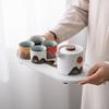 Thousand-Mile Rivers and Mountains Hand-painted Ceramic Tea Set