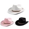 Wide Brim Cowboy Hat Knight Hat for Bachelorette Party Music Festival Versatile for Club Stage Bar Photo Props