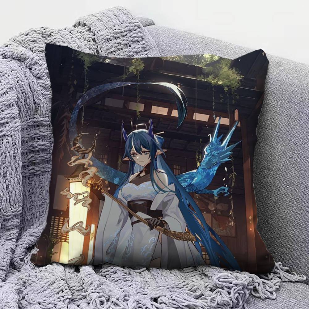 Arknights SUI SHU Home Sofa Cushion Covers and Aecorative Custom Pillow Covers