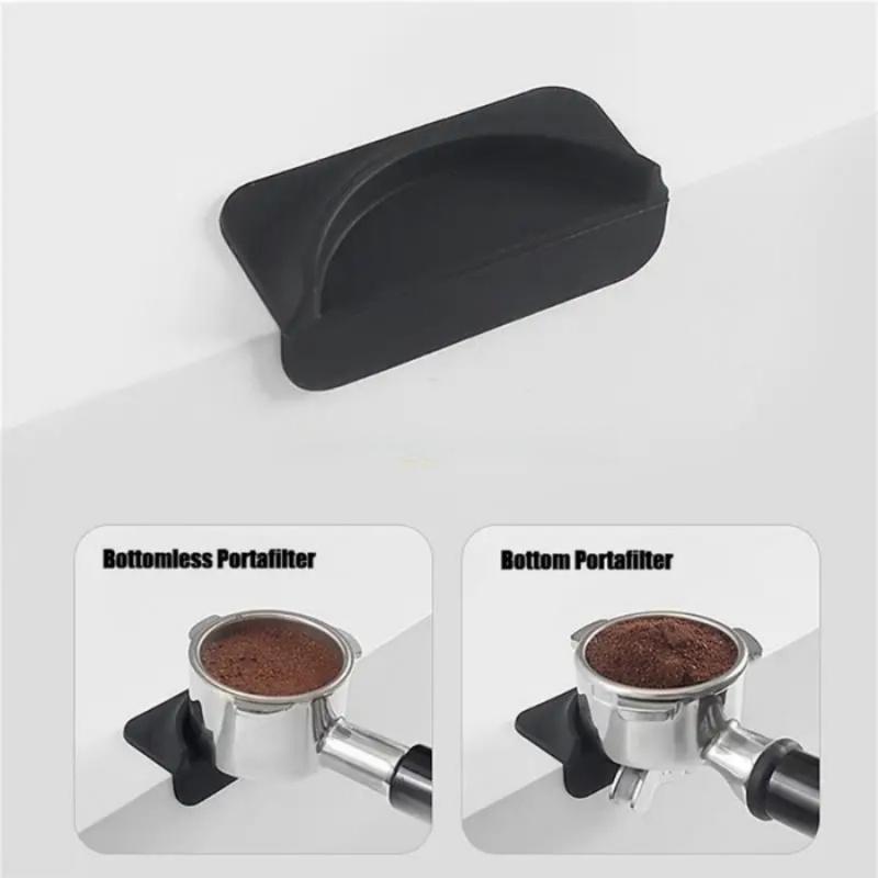 1 Stück Italienische Kaffee Tamper Matte Kaffeemaschine Griff Bar Eckmatte Tamper Silikonmatte Wärmeisolationsmatte