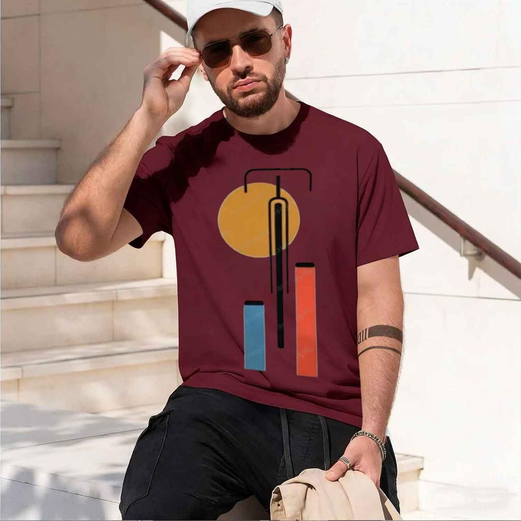 Bauhaus T-Shirt Vintage Grh Tee Unisex Kleidung Grh T-Shirts Streetwear Harajuku Hohe Qualität Oberteile T-Shirts 2026 Neues Modell Unisex Kurzarm