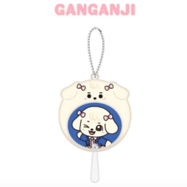 2025 IVE X MINIVE POP-UP Добро пожаловать в школу MINIVE Мини-флажок Брелок GANGANJI