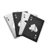 1pcs Stainless Steel Card-Type Ace Of Spades Bottle Opener Poker-Shaped Creative Bar Tool Utensils Wine Opener Bottle Opener Beer Corkscrew