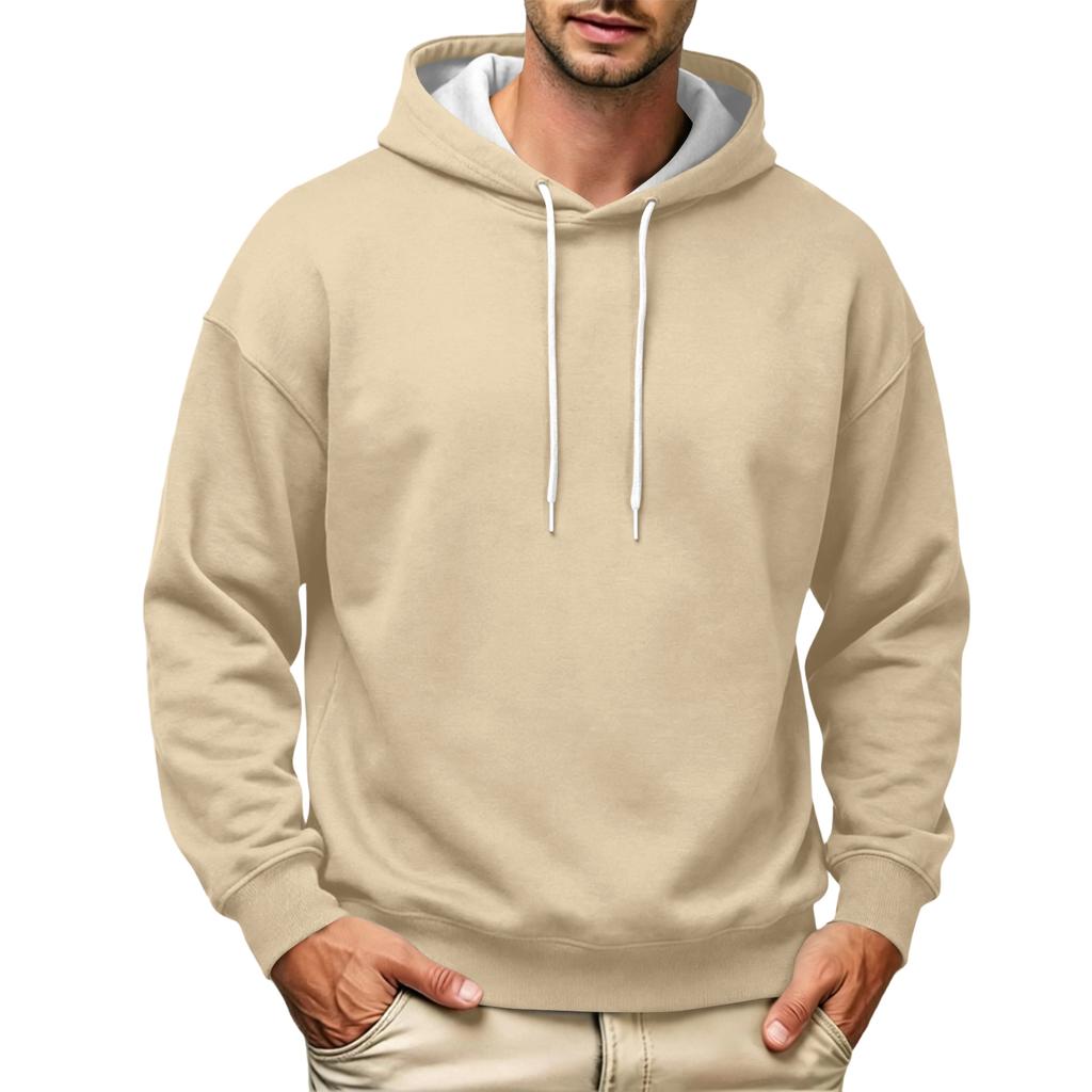 Men's Casual Winter Hoodie Sweatshirt for Everyday Wear