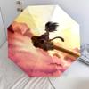 Dragon Ball Z Characters  pattern, automatic folding umbrella, portable and foldable design, 8 ribs, a Christmas or birthday gift.