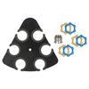 Multi Holder,Mic Holder Display Stage Organizer Holds Up To 6 Mics Tray Attachment for