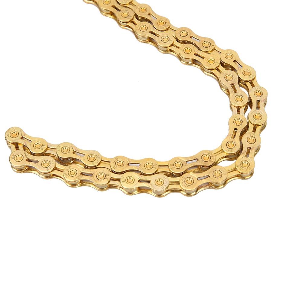 9 Speed 116 Links Mountain Bike Chain Lightweight Road Bike Chain  for Road Bicycle