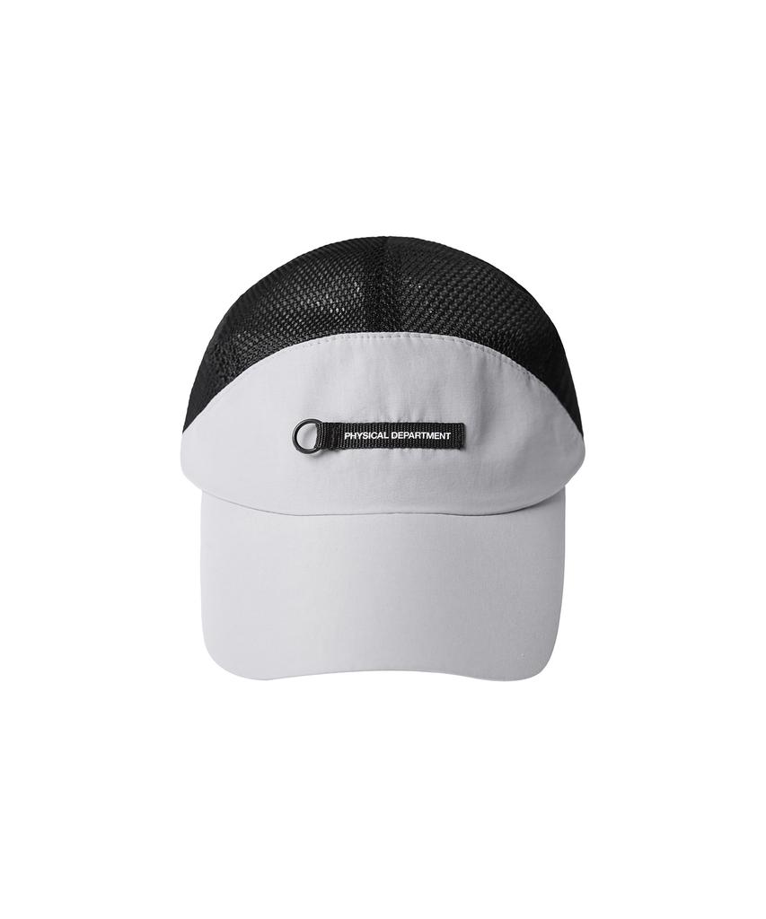 PHYSICAL DEPARTMENT Nylon Mesh Mix String Cap Light Grey