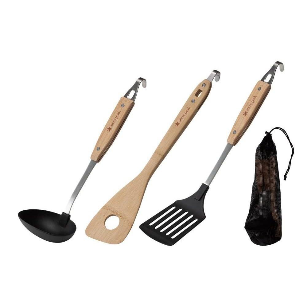 Snow Peak Kitchen Tool Set (with Storage Case) CS-217 Camp Outdoor
