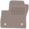 Alfombrilla de conductor beige para: Minivan Ford Grand C-MAX (2011-2015)