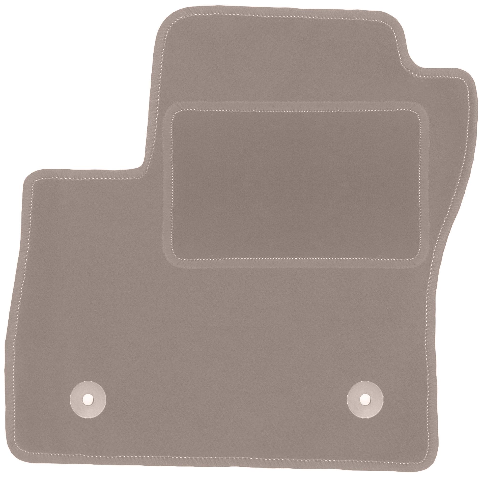 Beige bestuurdersmat voor: Ford Grand C-MAX minivan (2011-2015)